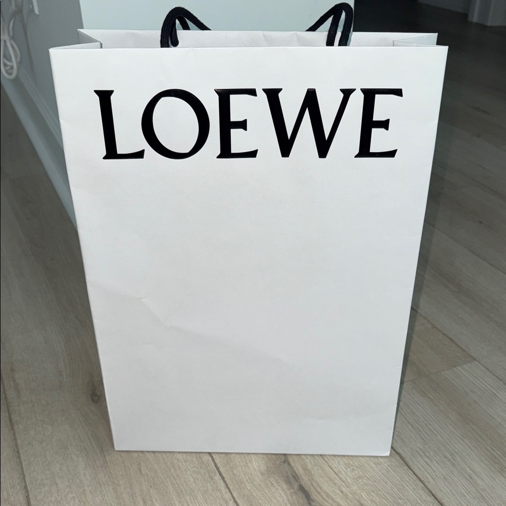 LOEWE  White Gift Bag